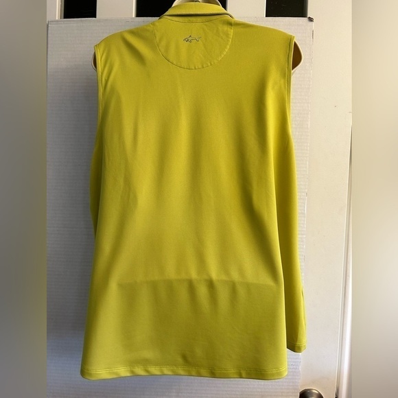 Greg Norman women’s play Dry sleeveless golf 3 button closure shirt Sz-XL. T20 - Picture 2 of 4